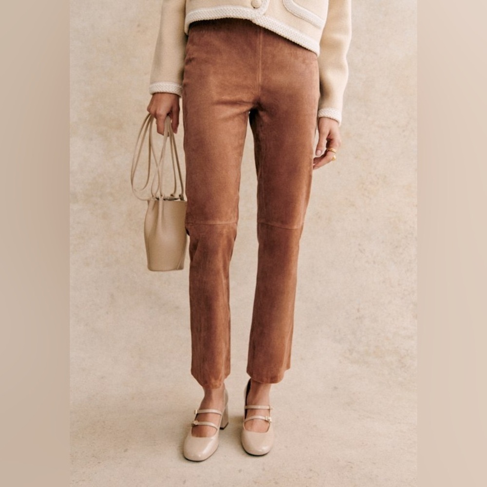 Sezane Brown Pants
